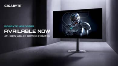 Le GIGABYTE MO27Q28G redéfinit l’immersion gaming avec son écran WOLED 280 Hz.