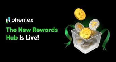 Phemex lance un Rewards Hub amélioré avec des boîtes mystères et jusqu’à 15 000 USDT.
