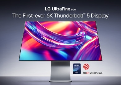 LG LANCE LE PREMIER MONITEUR 6K ÉQUIPÉ AVEC THUNDERBOLT™ POUR LES PROFESSIONNELS DE LA CRÉATION