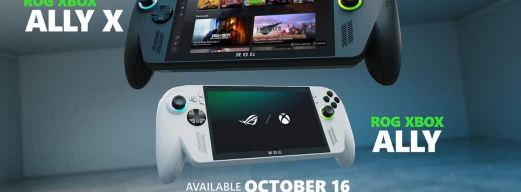 XBOX ANNONCE LES PRIX ET LES PRÉCOMMANDES DES CONSOLES PORTABLES ROG XBOX ALLY X ET ROG XBOX ALLY