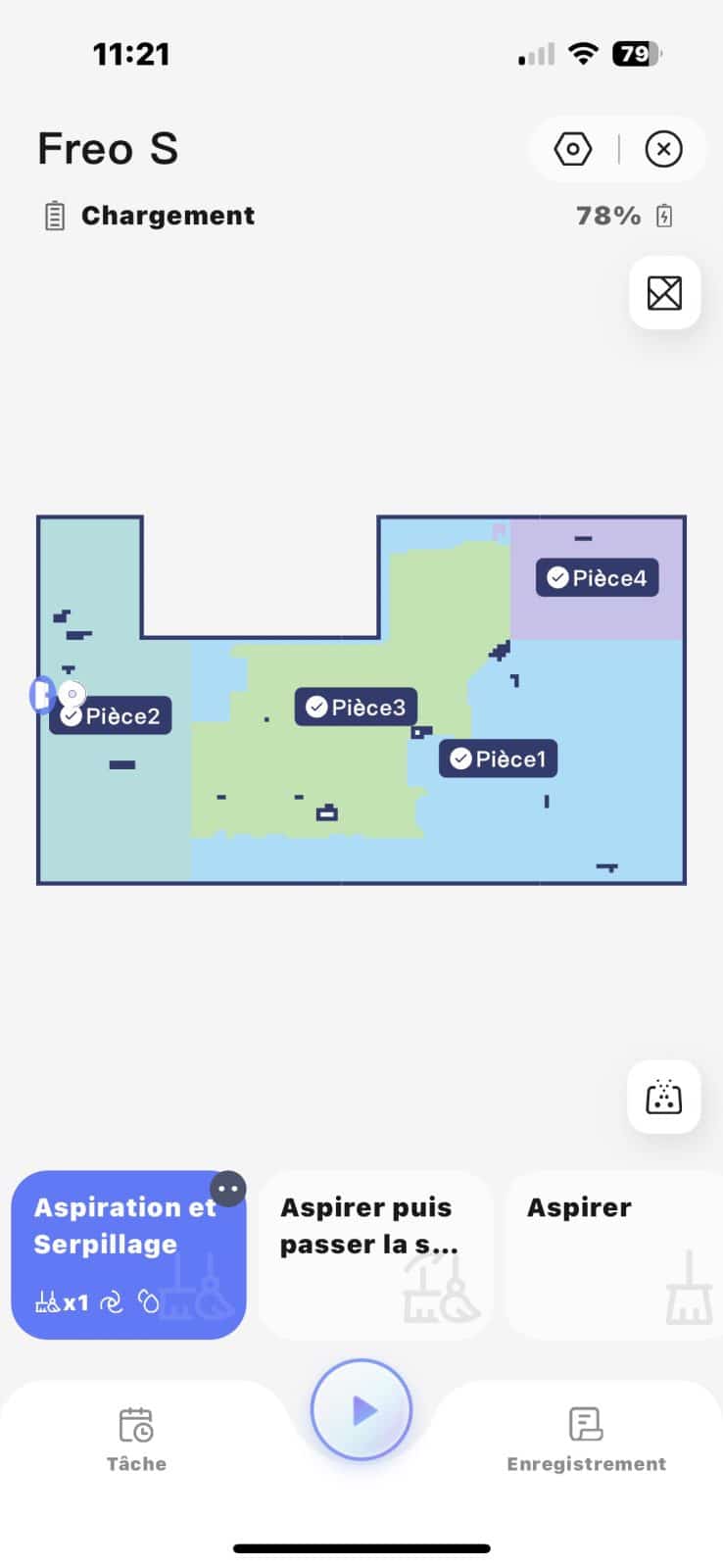 Cartographie avec le Narwal Freo S