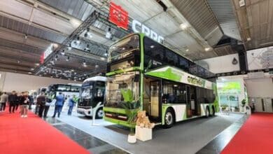 CRRC EV dévoile ses nouveaux bus électriques et solutions urbaines connectées.