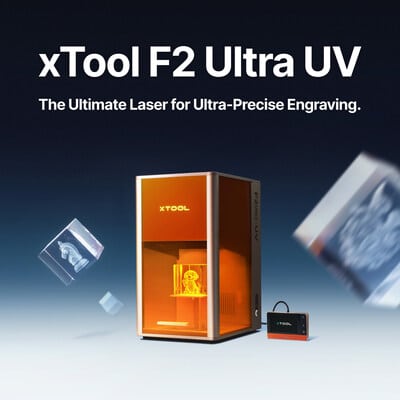 xTool F2 Ultra UV offre une gravure laser précise sur de nombreux matériaux.