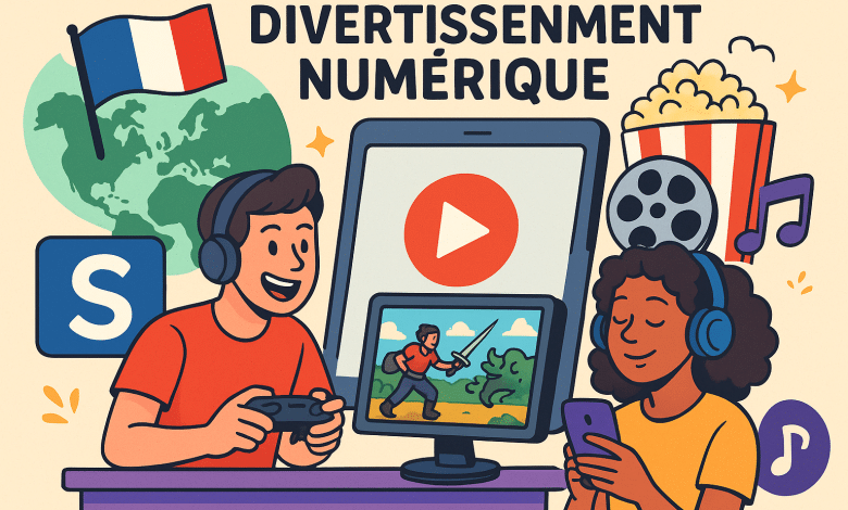 Divertissement numeriqur francophone