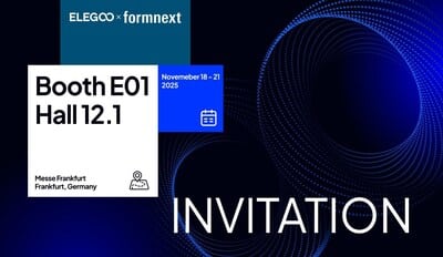 ELEGOO dévoile à Formnext 2025 ses dernières innovations en impression 3D.