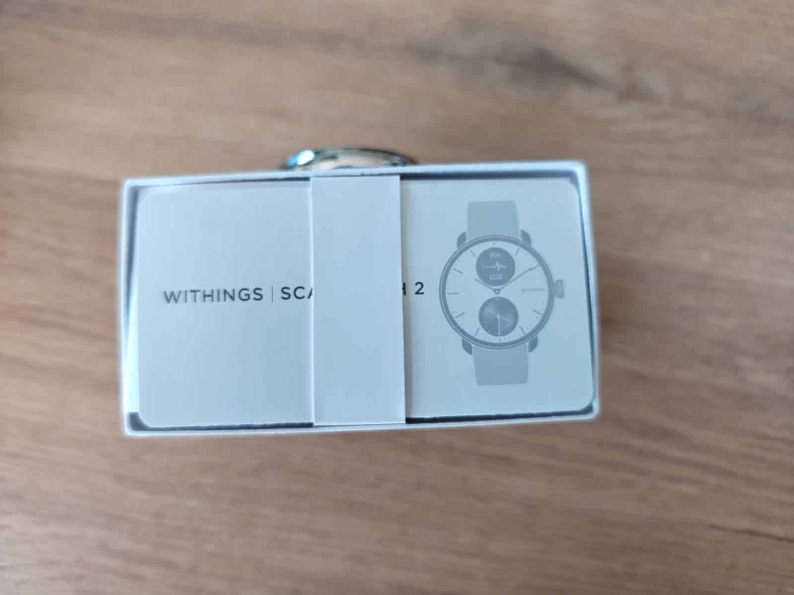 scanwatch unboxing