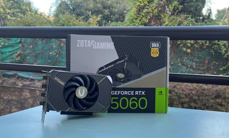 ZOTAC RTX 5060 SOLO - Test 2025