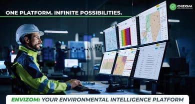 Envizom simplifie et optimise la gestion environnementale pour industries et villes.