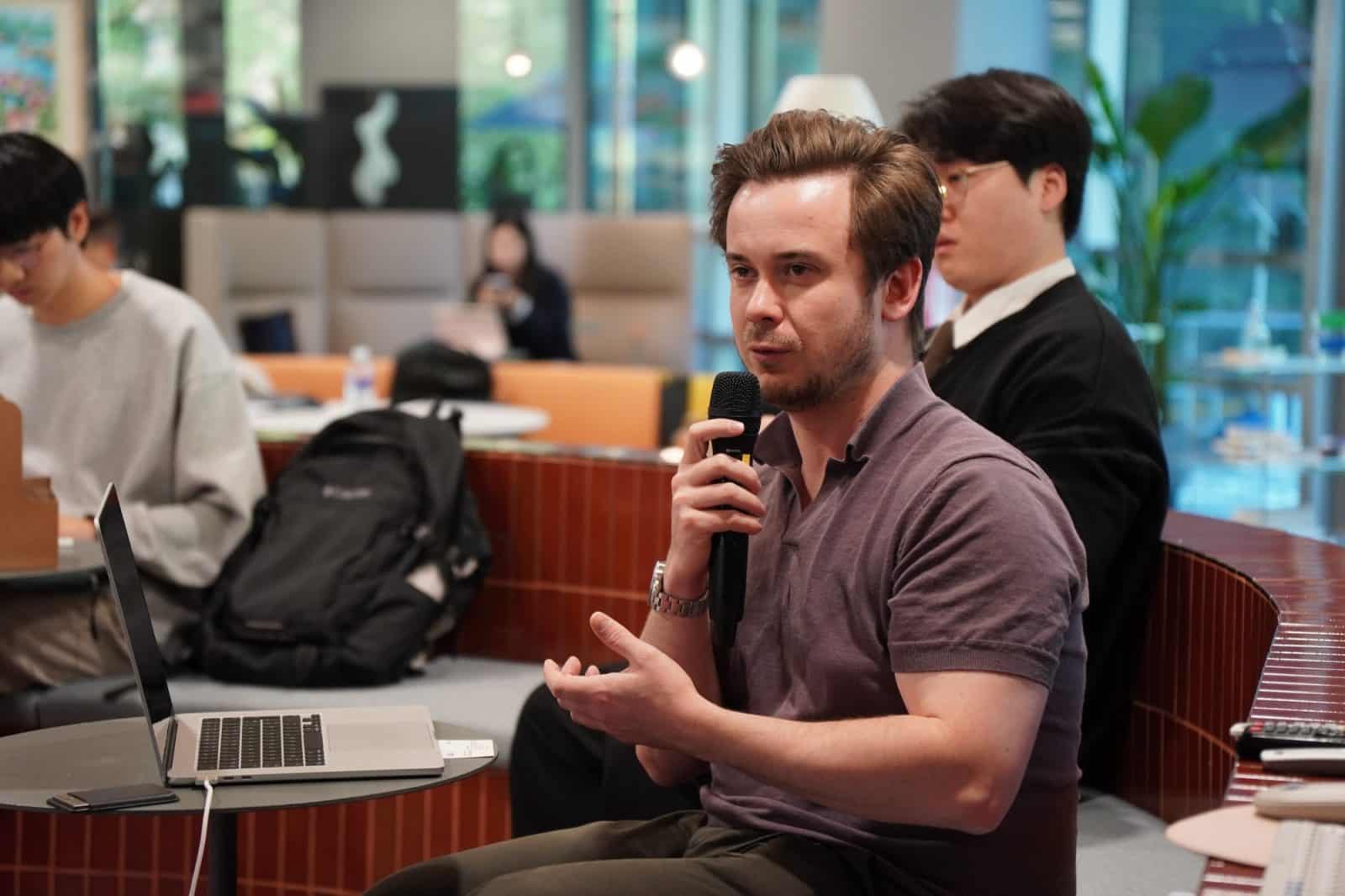 Pangyo Techno Valley interview startups Leo Thevenet