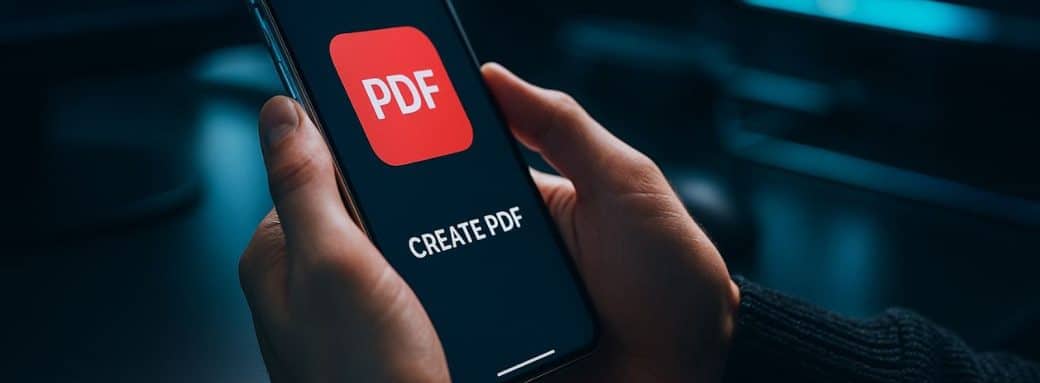 comment creer pdf iphone