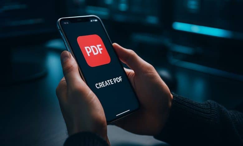 comment creer pdf iphone