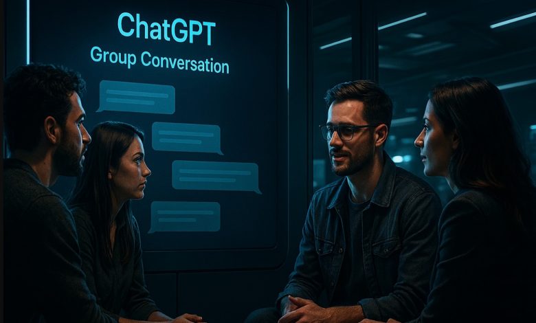openai chatgpt conversation groupe