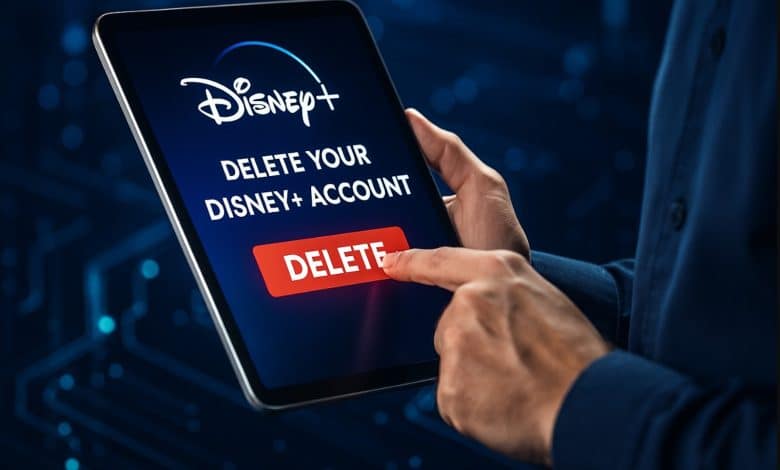 tuto comment supprimer compte disney+