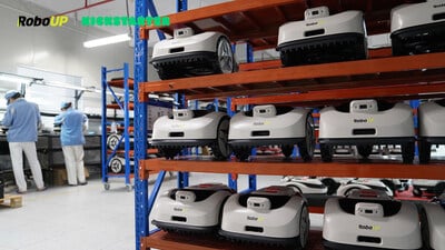 Le robot tondeuse Raccoon 2 SE est en promotion spéciale pour Noël.