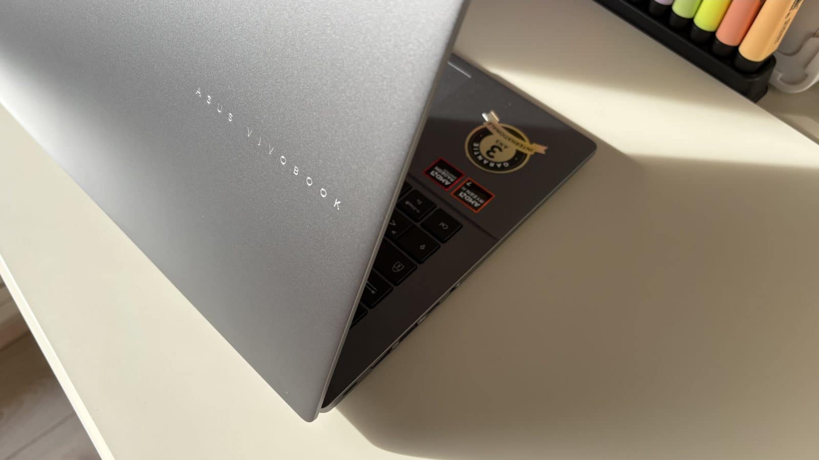 Design et Hardware - Laptop vue du dessus