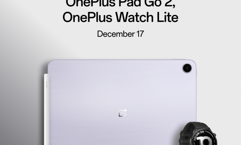 OnePlus dévoile de nouveaux détails sur la OnePlus Pad Go 2 et la OnePlus Watch Lite
