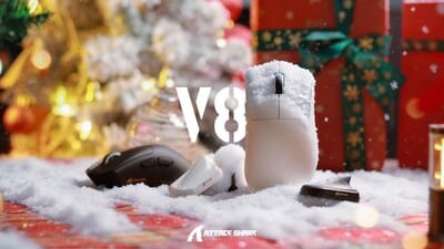 Découvrez la souris gaming sans fil V8, conçue pour offrir performance et confort.