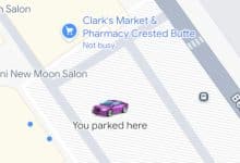 google maps emplacement vehicule