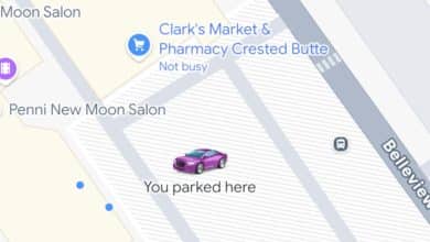 google maps emplacement vehicule