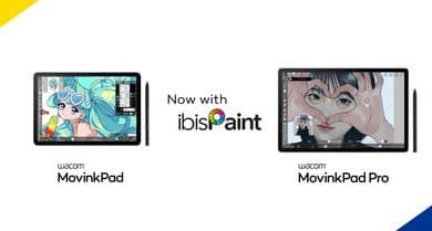 Wacom MovinkPad intègre ibisPaint X et offre 180 jours d’abonnement Prime.