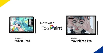 Wacom MovinkPad intègre ibisPaint X et offre 180 jours d’abonnement Prime.