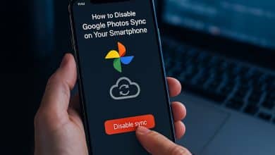 tuto desactiver synchronisation google photos