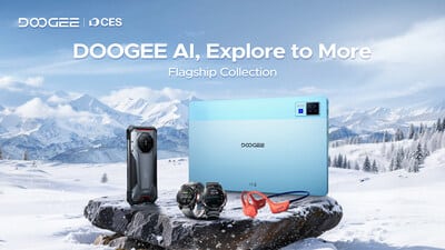 DOOGEE dévoile au CES 2026 des solutions IA pour l’exploration en plein air.