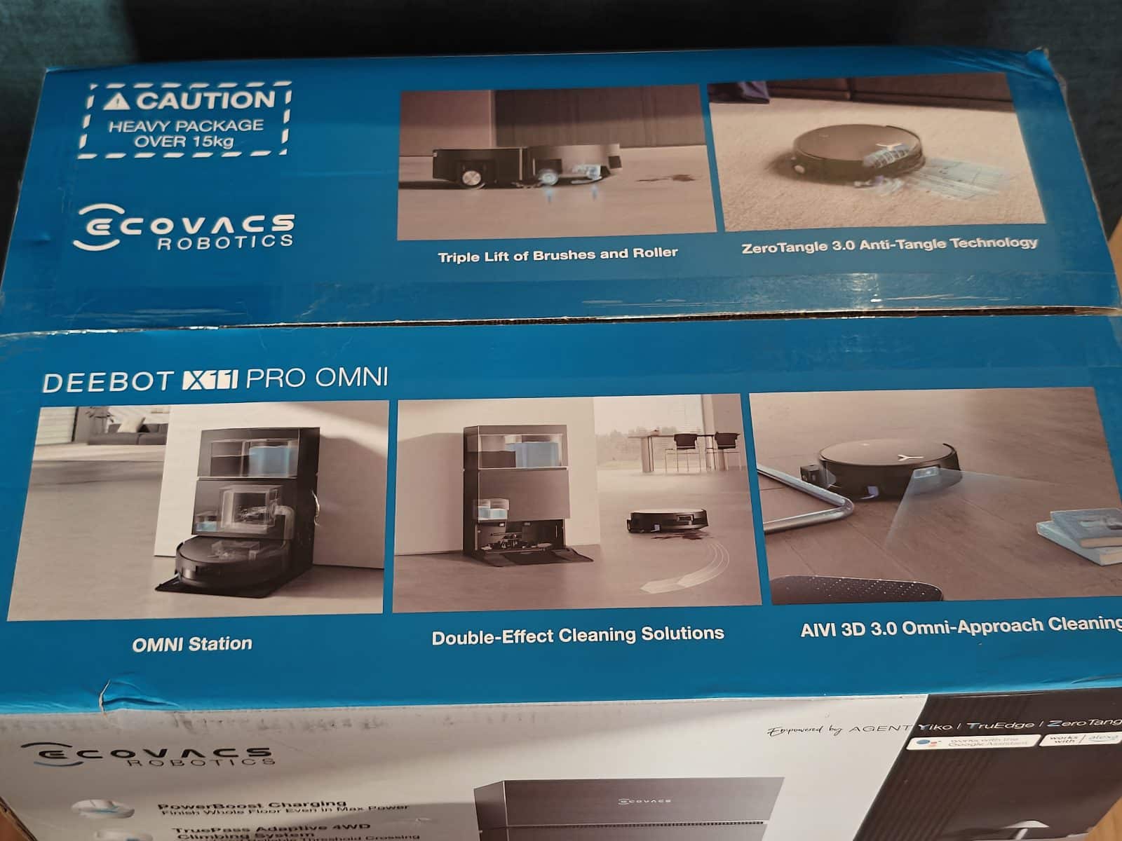 ecovacs unboxing