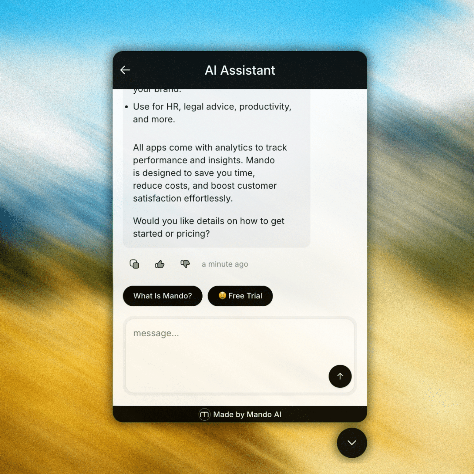 Mando AI pitches an “all-in-one” AI support stack for SMBs, with multilingual coverage