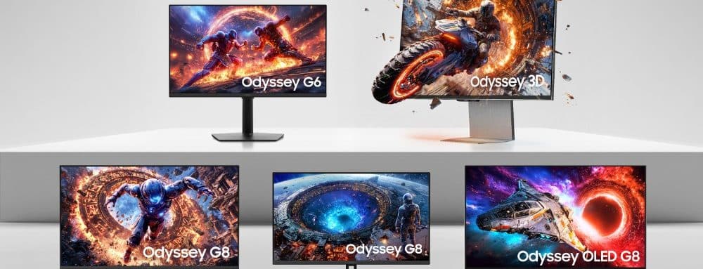 Samsung dévoile sa nouvelle gamme d’écrans Odyssey, dont le premier écran 6K 3D au monde