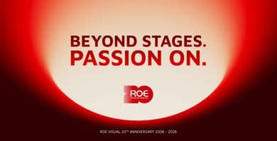 ROE Visual fête ses 20 ans de succès dans l’innovation de solutions LED performantes.