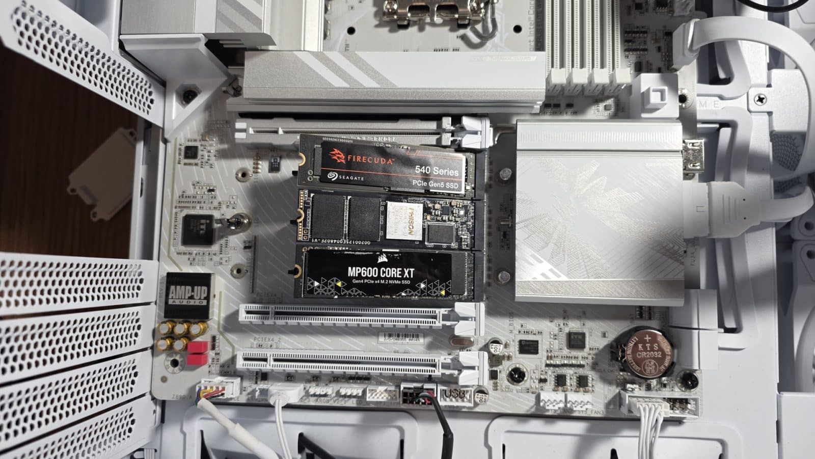 Seagate FireCuda 540 - Installé