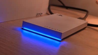 Seagate Game Drive PS5 - Allumé