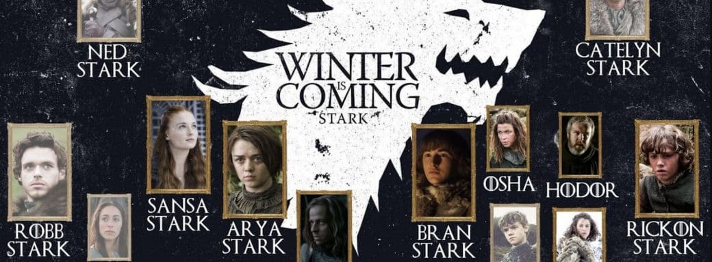 game of thrones hbo stark