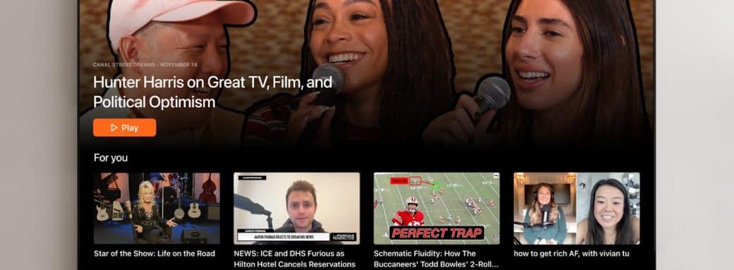 substack application tv