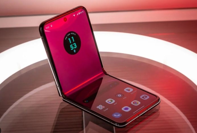 Motorola Razr 40 Ultra format pliant