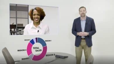 Vizrt apporte la réalité augmentée et l’IA pour dynamiser vos réunions Zoom.