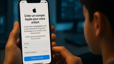 creer compte apple enfant