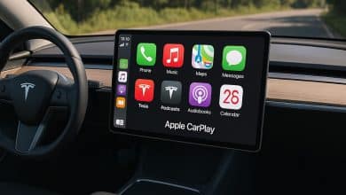tesla apple carplay