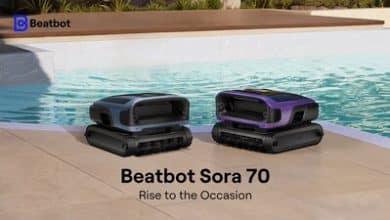 Le robot nettoyeur piscine Beatbot Sora 70 offre un nettoyage complet et automatisé.