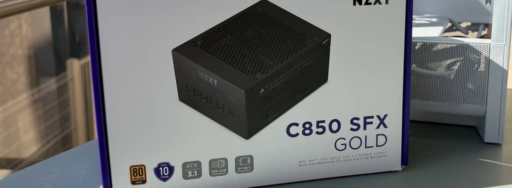 On TEST la NZXT C850 SFX Gold