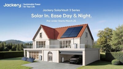 Jackery lance les précommandes SolarVault 3, solutions innovantes de stockage solaire.