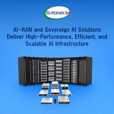 Supermicro lance de nouvelles solutions IA pour télécoms et réseaux souverains.