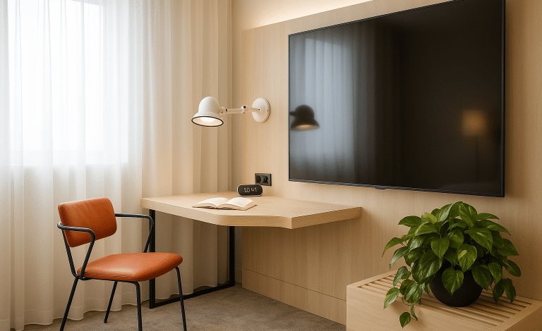 Les grands écrans TV Samsung s’invitent à l’hôtel Jangle Paris CDG pour une expérience cinéma en chambre inédite