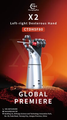 Changingtek Robotics lance X2, une main robotique adaptative aux performances avancées.