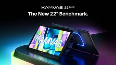 Le Kamvas 22 (Gen 3) offre aux artistes numériques des performances avancées.