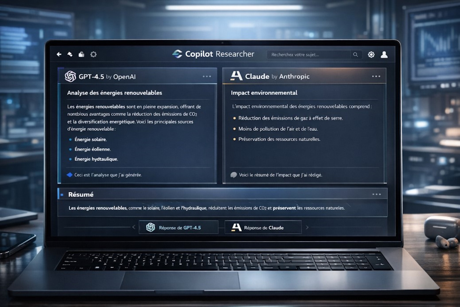Microsoft Copilot Researcher La Révolution du MultiModèle IA