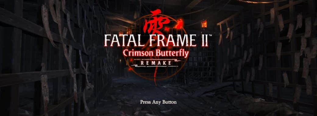 Fatal Frame II Crimson Butterfly Remake