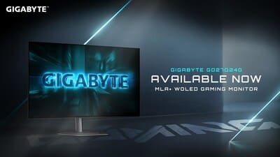 Découvrez le nouvel écran gaming WOLED GIGABYTE, conçu pour la performance.