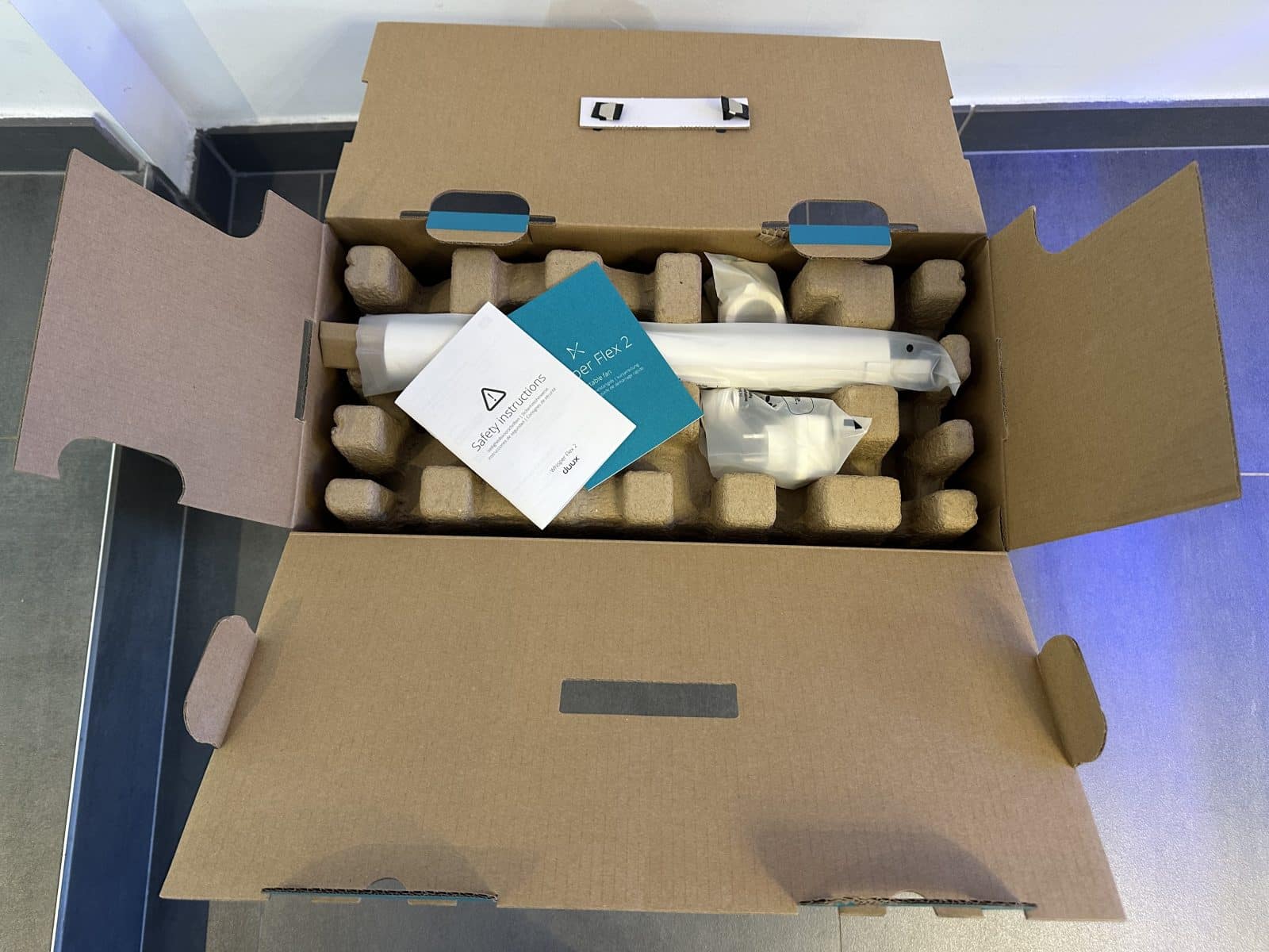 Duux Whisper Flex 2 unboxing 1